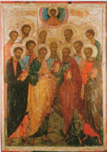 Собор святых славных и всехвальных 12-ти Апостолов Христовых