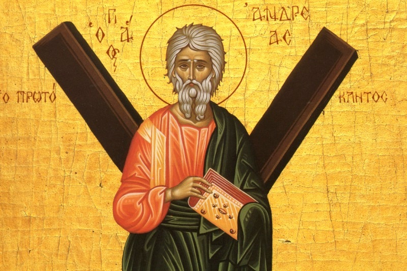Святой всехвальный апостол Андрей Первозванный