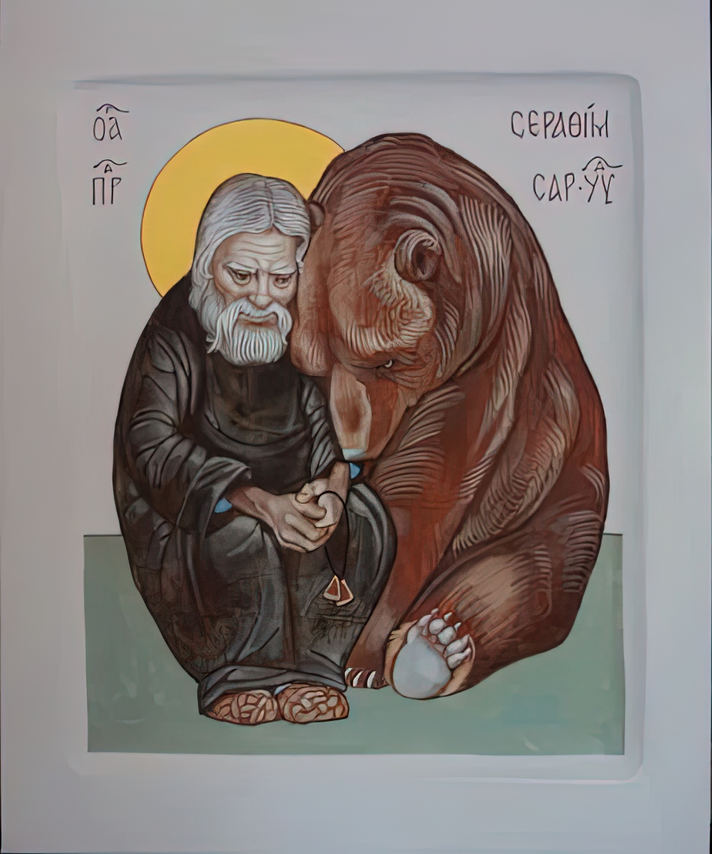 Преподобный Серафим Саровский — среди лета запоют Пасху