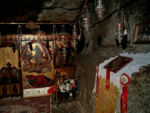 В пещере Откровения _остров Патмос, Греция