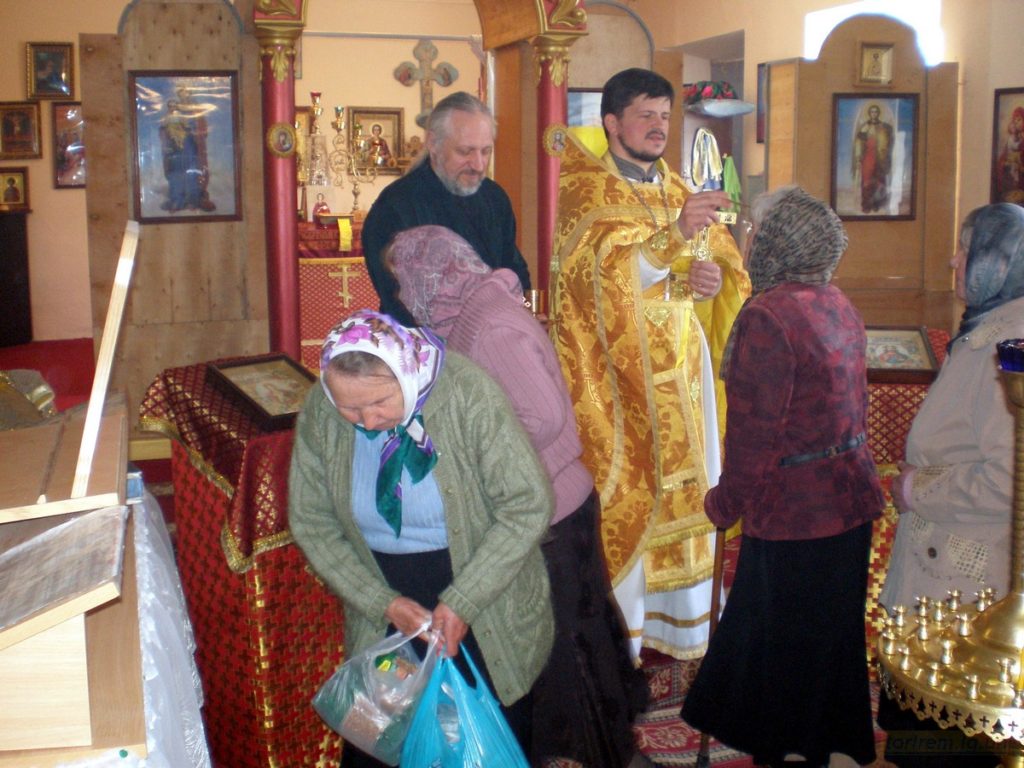 Братская помощь от храма храму, 17.05.2015