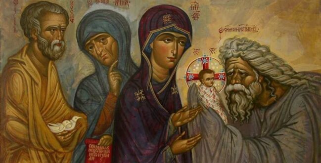 Святые Симеон Богоприимец и Анна Пророчица