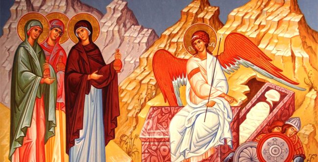 Почему Мироносицы забыли взять из гроба Плащаницу?